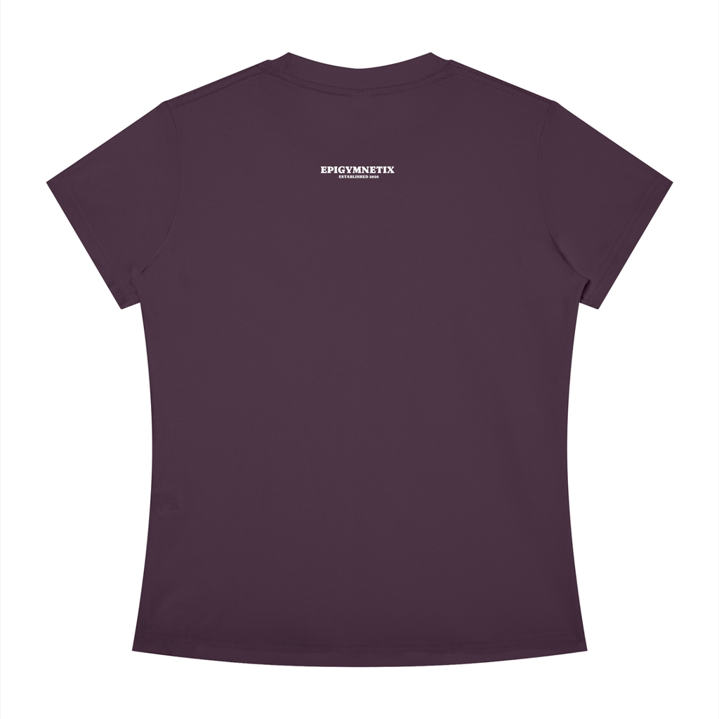 Never Finished - Women's Slim Fit Crewneck T-Shirt