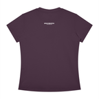 Never Finished - Women's Slim Fit Crewneck T-Shirt
