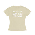 Women's Slim-Fit Crewneck T-Shirt