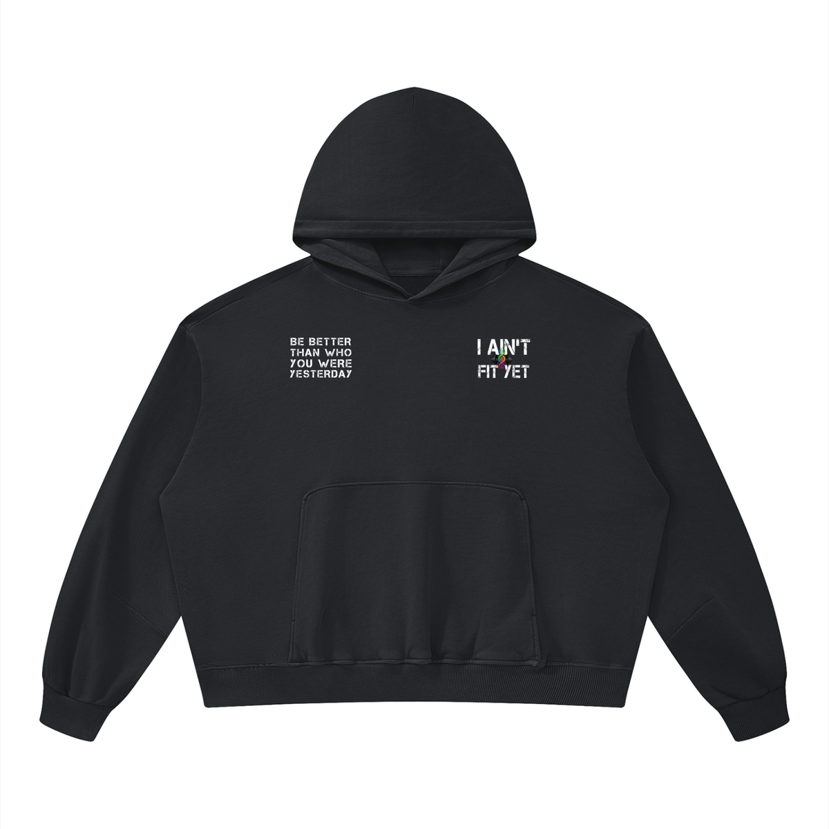 Unisex Boxy Vintage Washed Hoodie