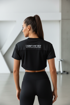 Women’s Cropped Paneled V-Neck Jersey