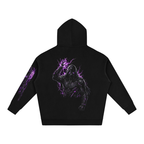Purple lightening - Oversize Fleeced Hoodie