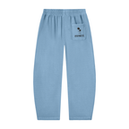 Black Rose - Unisex Vintage Washed Barrel Leg Sweatpants