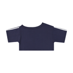 Off the shoulder crop Tee,Women