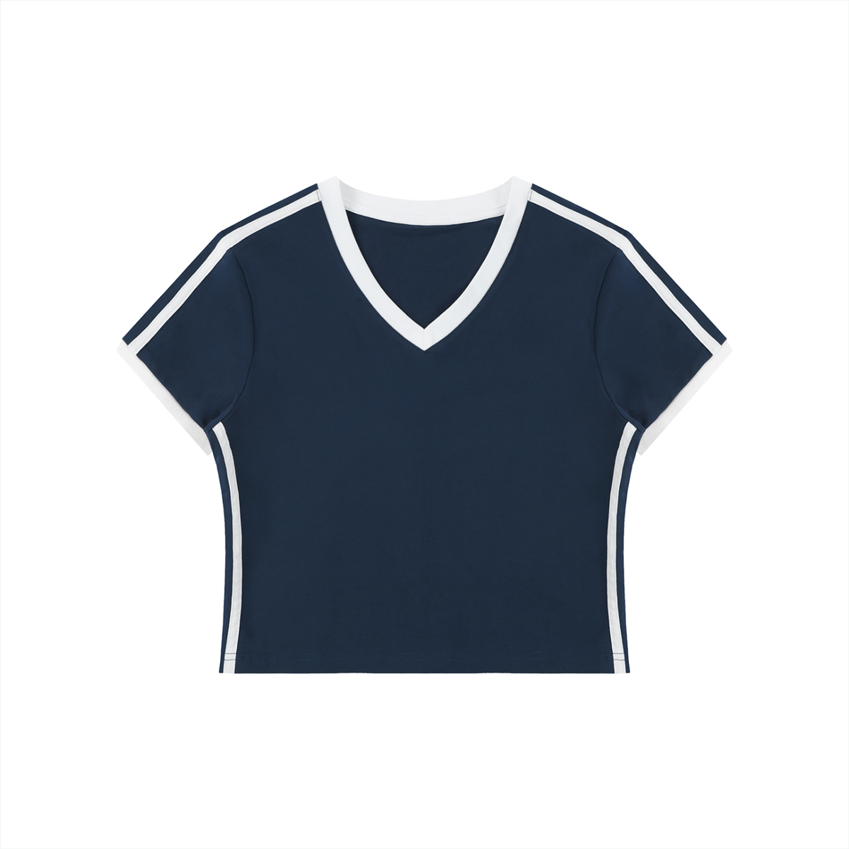 V-neck crop top,Women