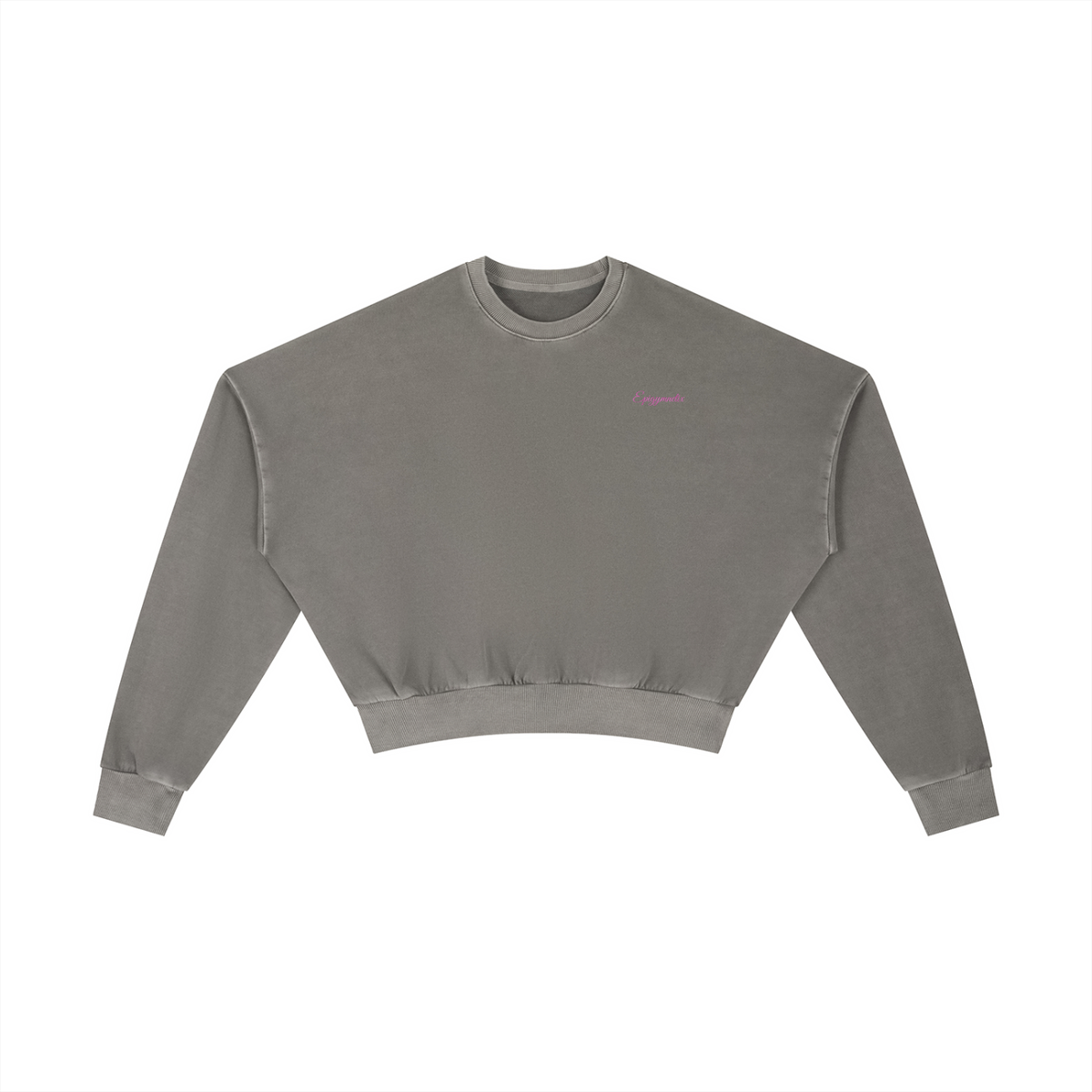 You are enough - Vintage Washed Cropped Sweatshirt