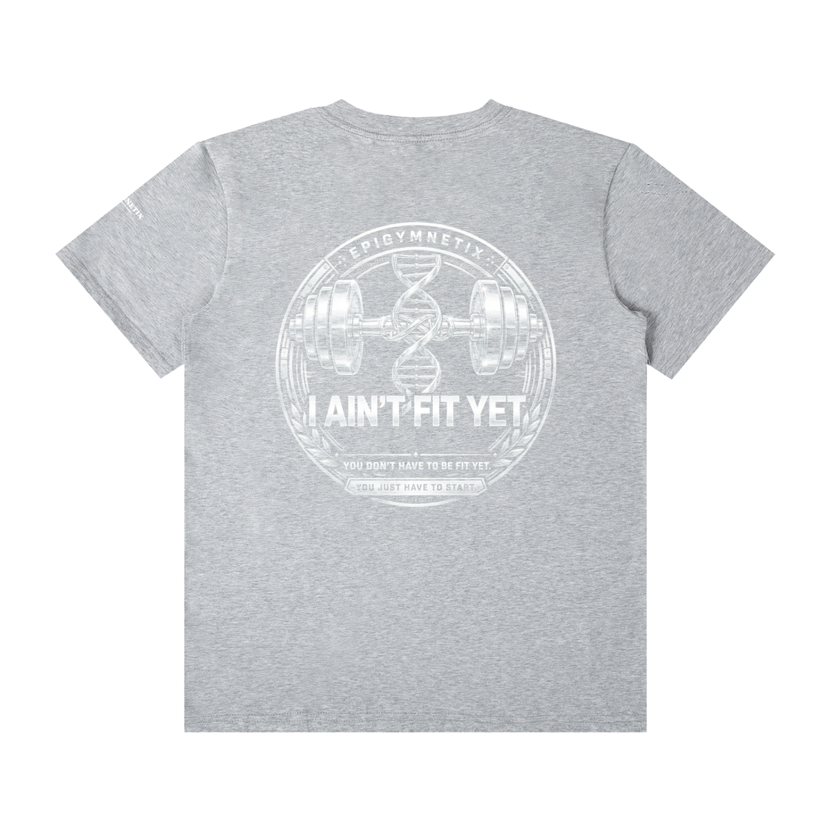 Never Finished - Unisex Classic Crew Neck Cotton T-Shirt