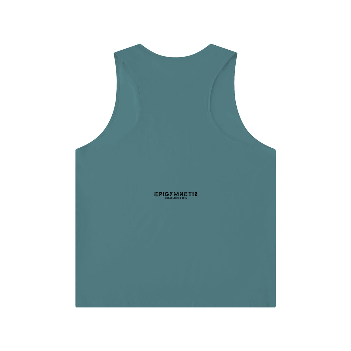 Men's Solid Color Crewneck Tank Top