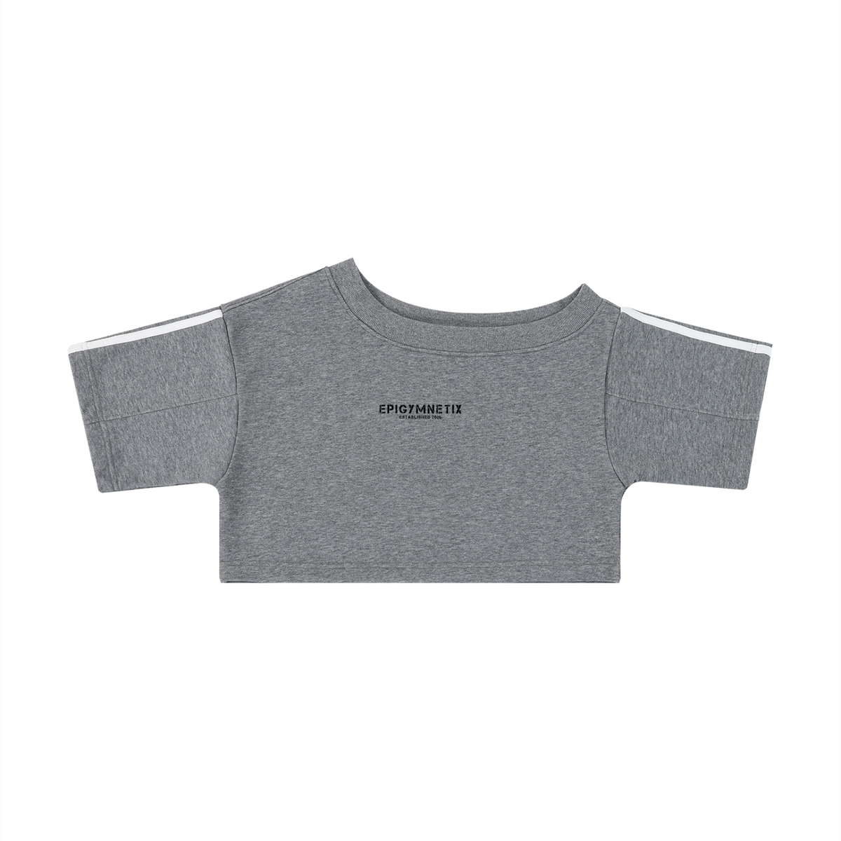 Off the shoulder crop Tee,Women