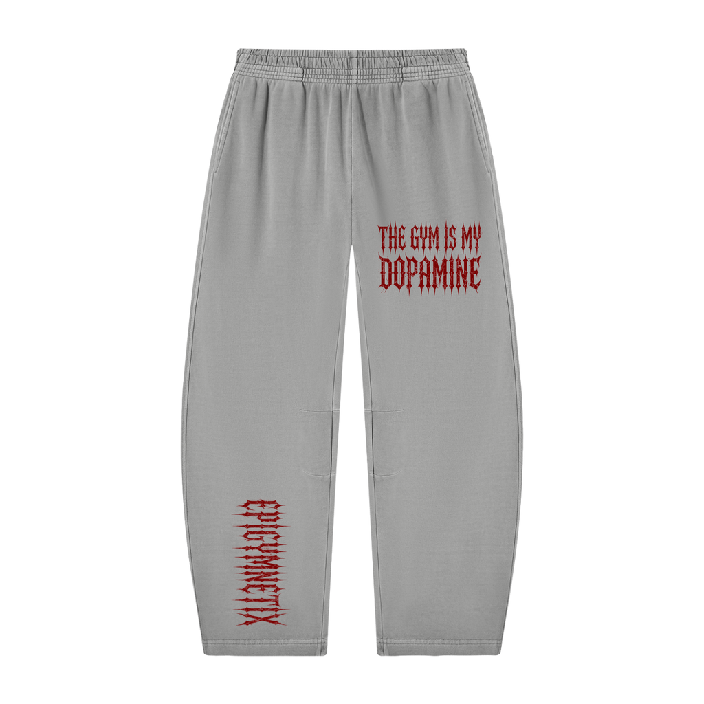Dopamine - Unisex Vintage Washed Barrel Leg Sweatpants