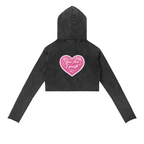 You Are Enough - Vintage Washed Raw Edge Hoodie