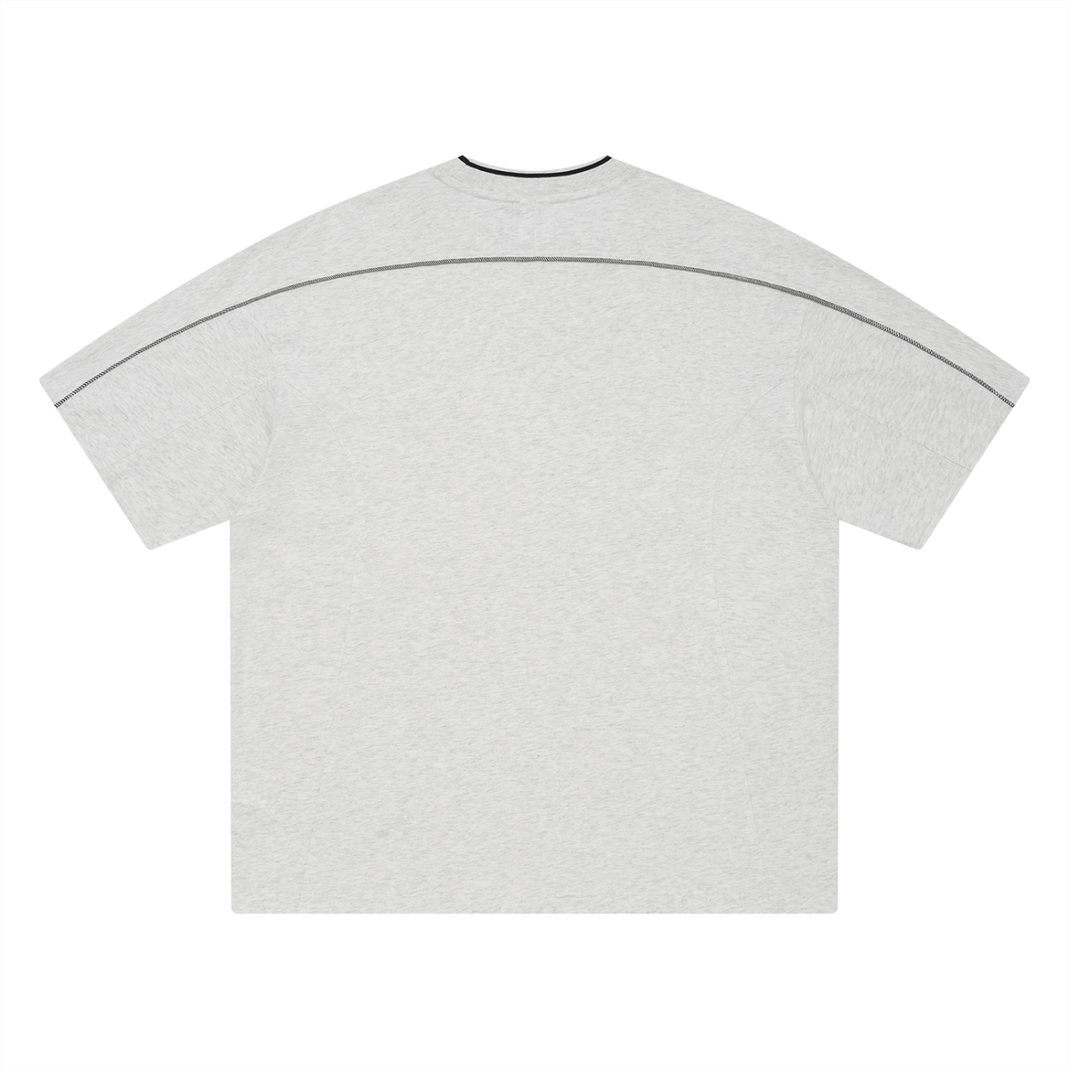Eastwood - Unisex Oversized Contrast Tape T-Shirt