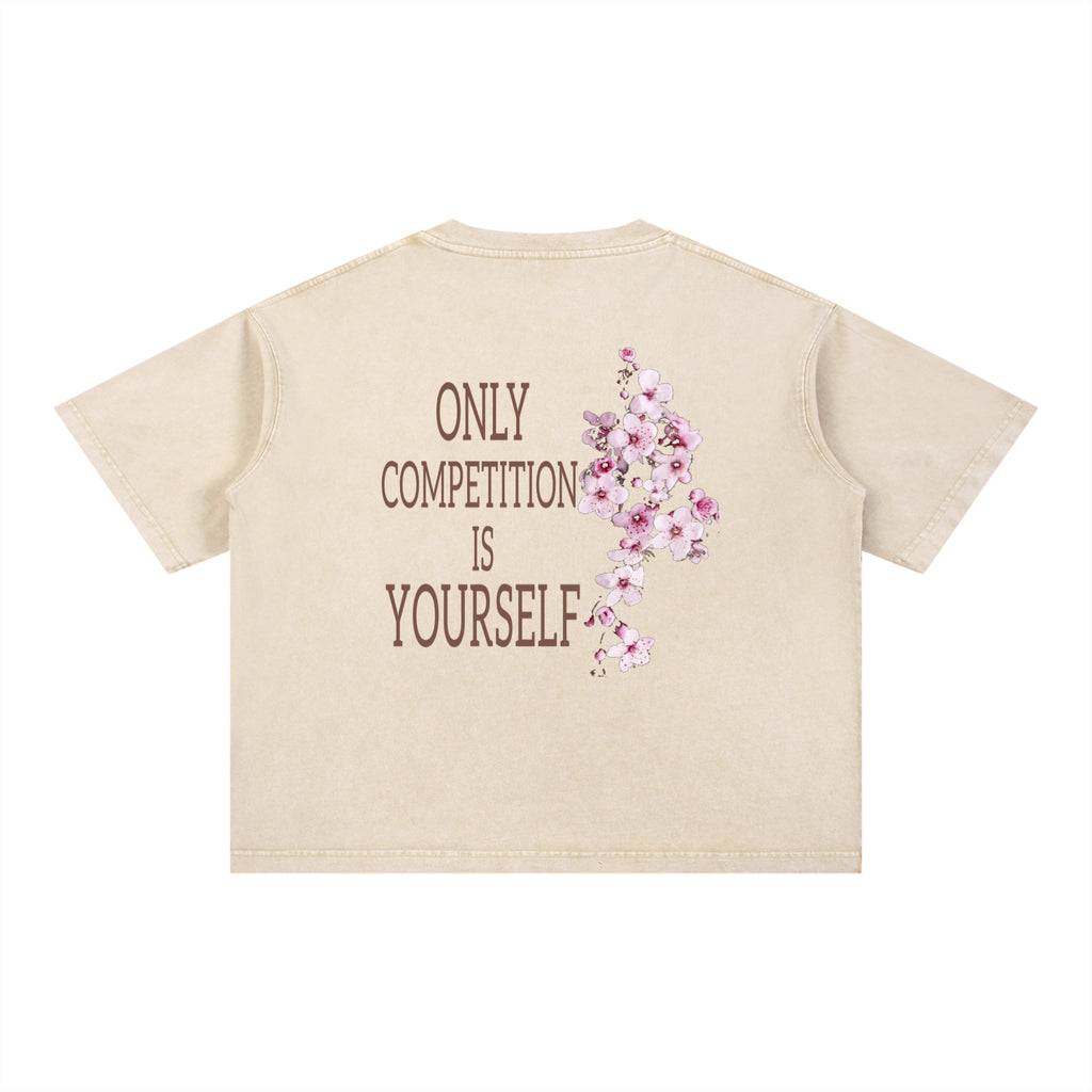 Boxy,T shirt,Only Competition is yourself