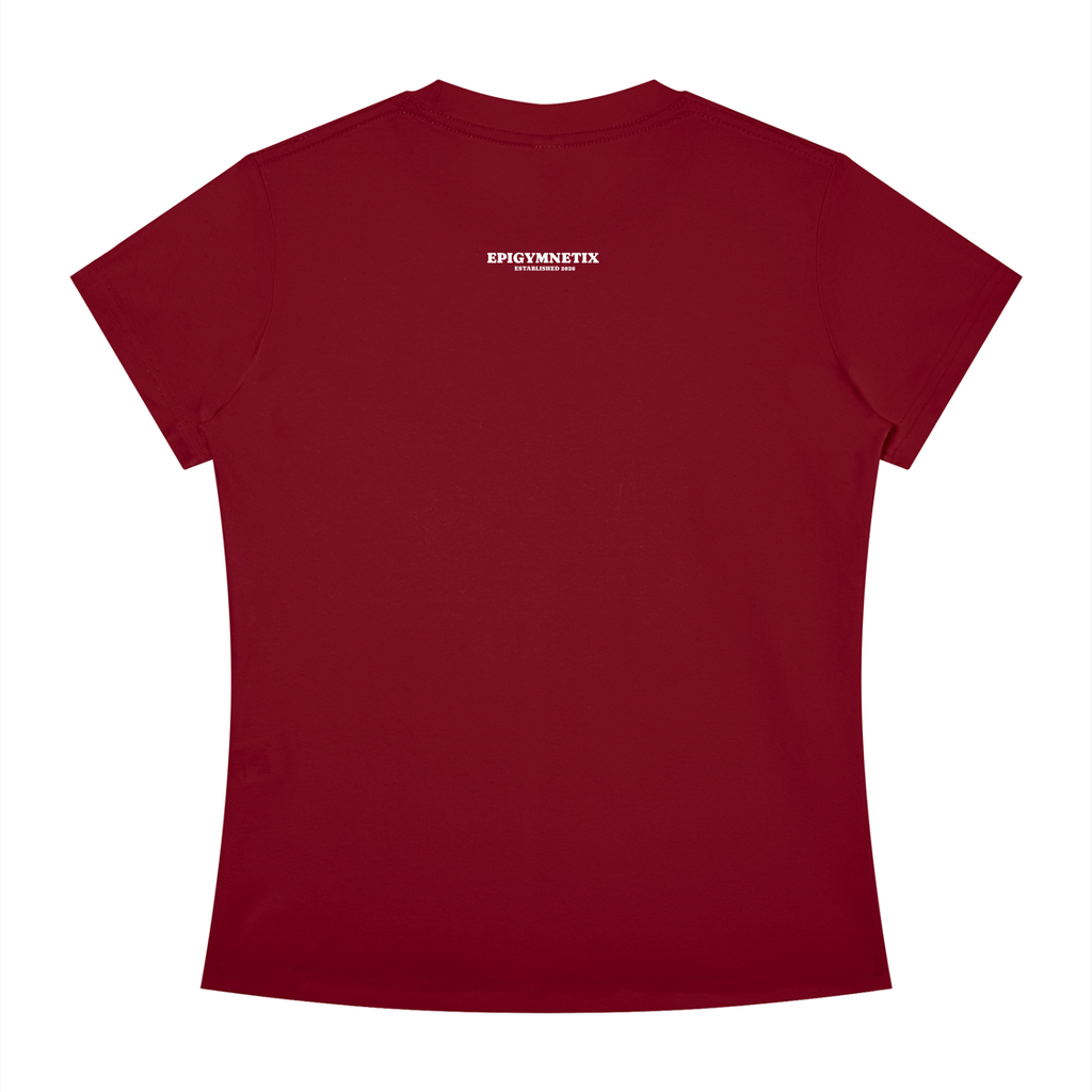 Never Finished - Women's Slim Fit Crewneck T-Shirt