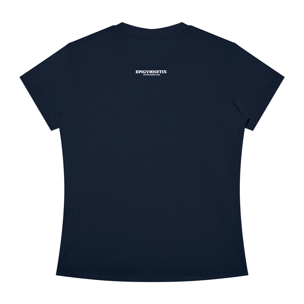 Never Finished - Women's Slim Fit Crewneck T-Shirt