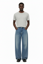 Sun Fade Heavyweight Denim Jeans