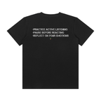 Emotionally Intelligent(Across the chest) - Unisex Classic Crew Neck Cotton T-Shirt
