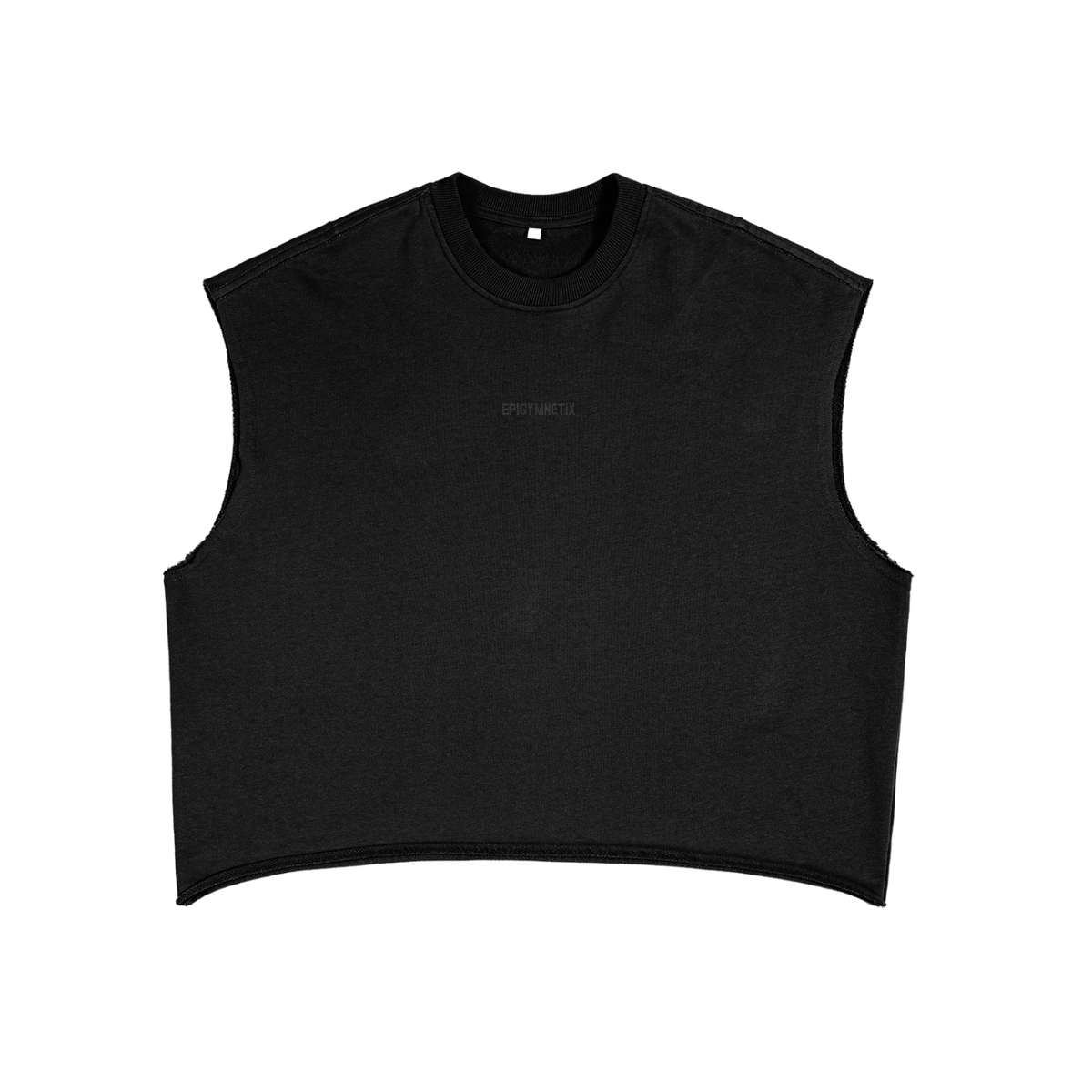Habits are built through repetition - French Terry Boxy Tank Top