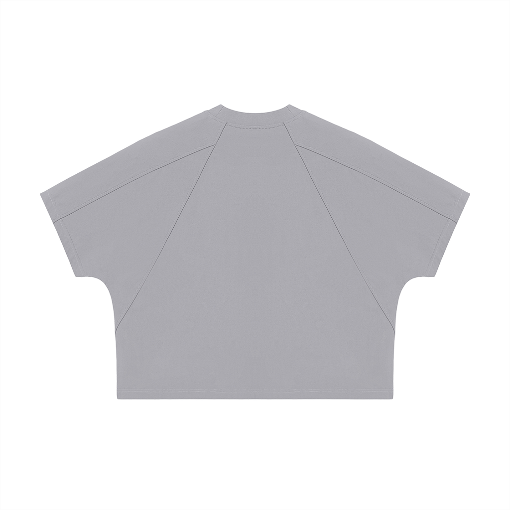 Unisex Boxy Tonal Paneling T-Shirt