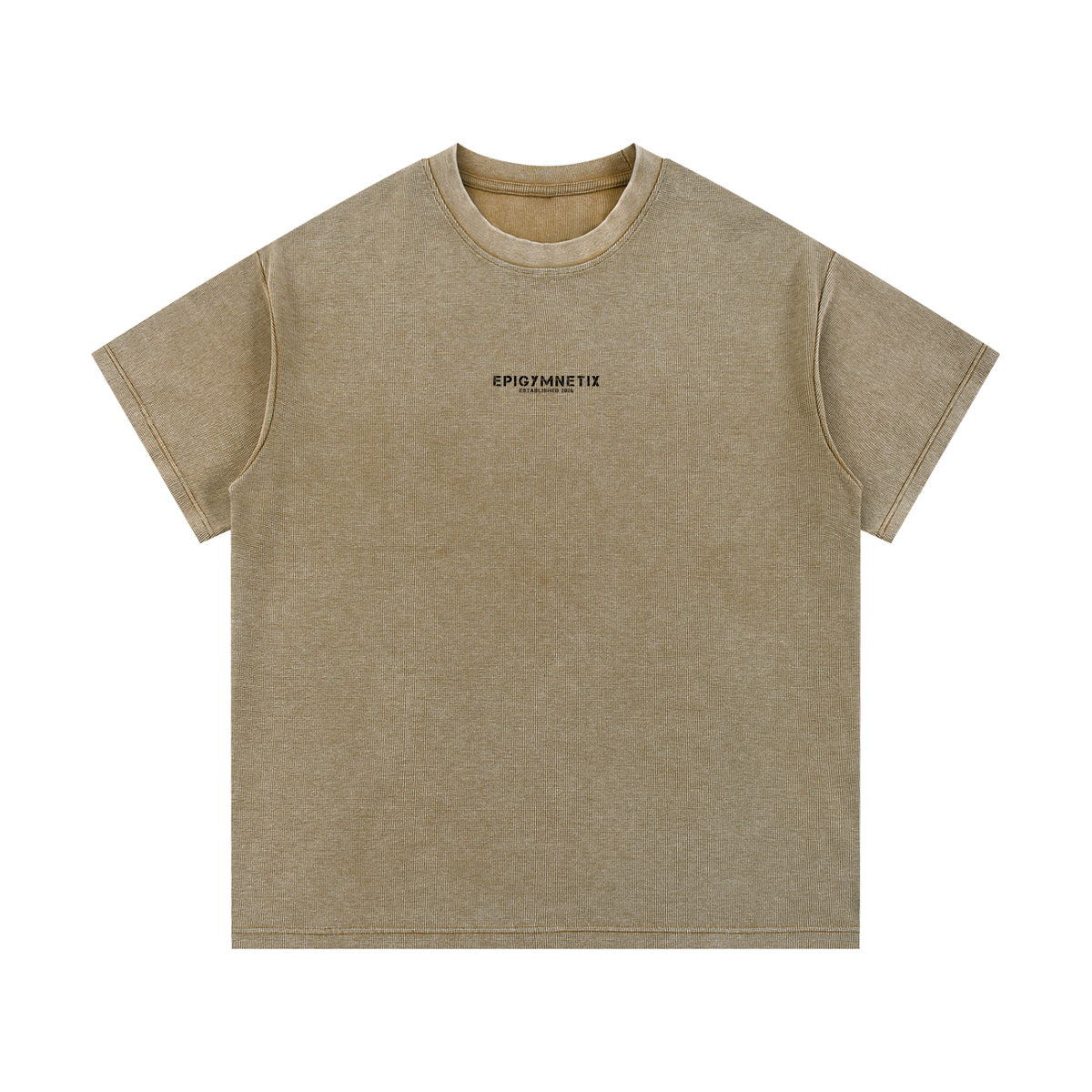 EpigymnetiX - Mineral Wash Waffle Knit T-Shirt