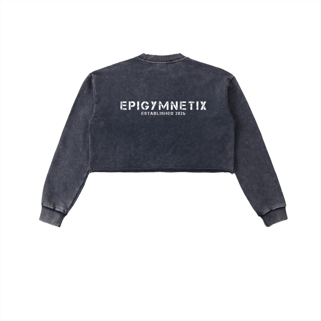 Cropped top,Women,Crew neck