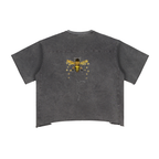 Be Kind - Raw Edge Snow Washed Boxy T-Shirt