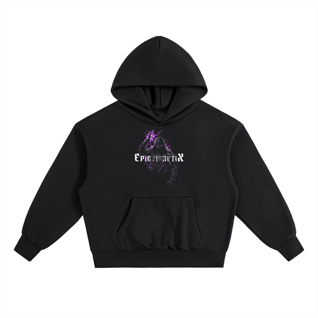 Purple Lightening - Essential Heavyweight Fleece Hoodie