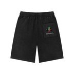 I AIN'T FIT YET - Mineral Wash Waffle Knit Shorts
