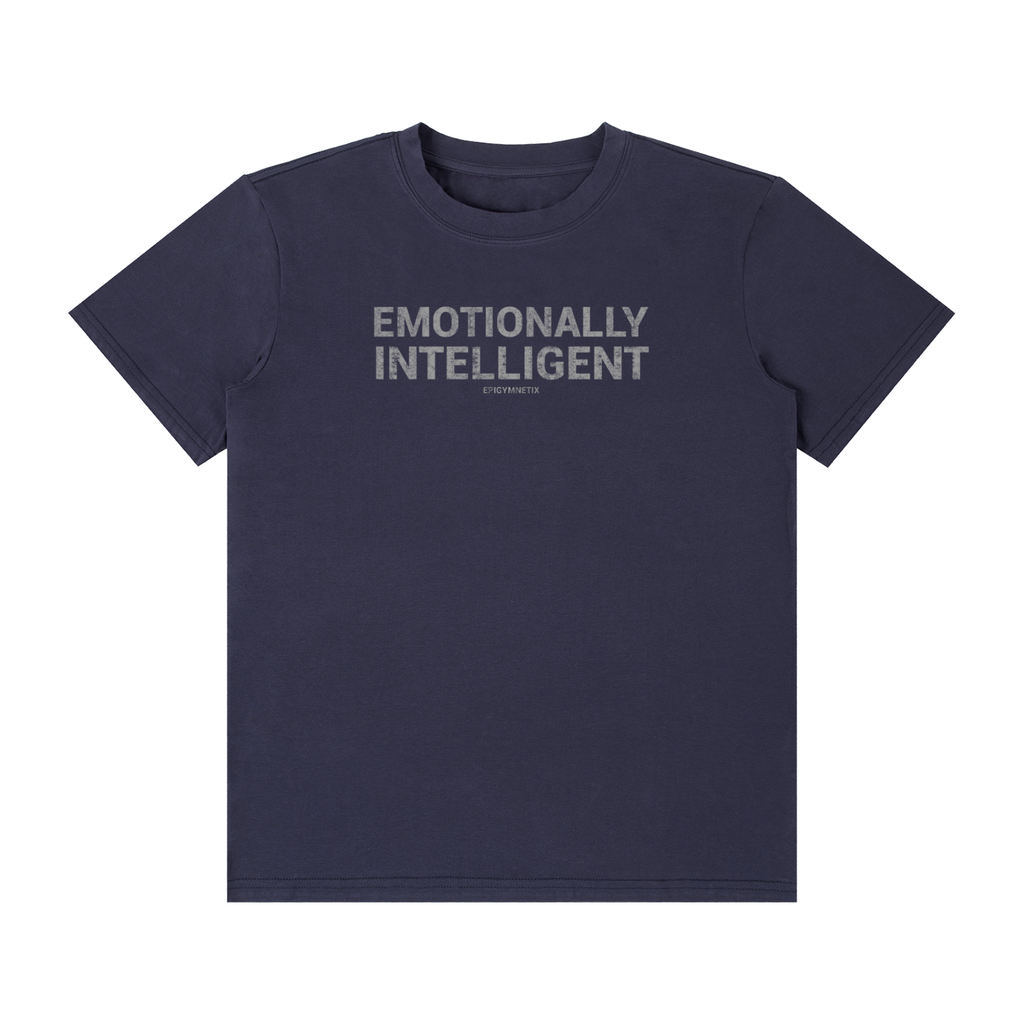 Emotionally Intelligent  - Unisex Classic Crew Neck Cotton T-Shirt