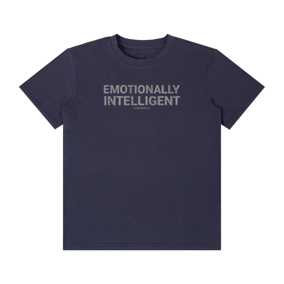 Emotionally Intelligent  - Unisex Classic Crew Neck Cotton T-Shirt