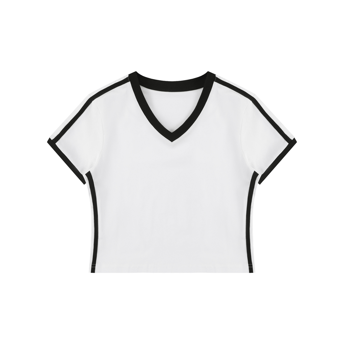 V-neck crop top,Women