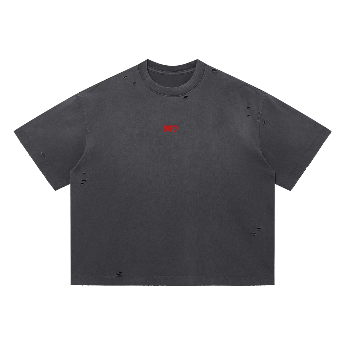 Vintage Washed Distressed Boxy Oversized T-Shirt