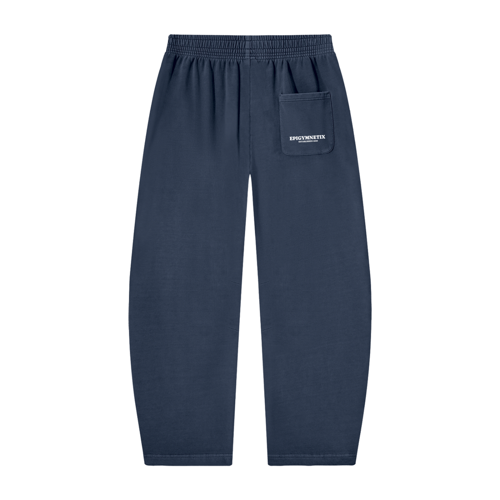 I Ain't Fit Yet - Unisex Vintage Washed Barrel Leg Sweatpants