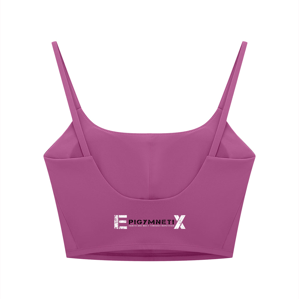 Women's Solid Color Sports Bra