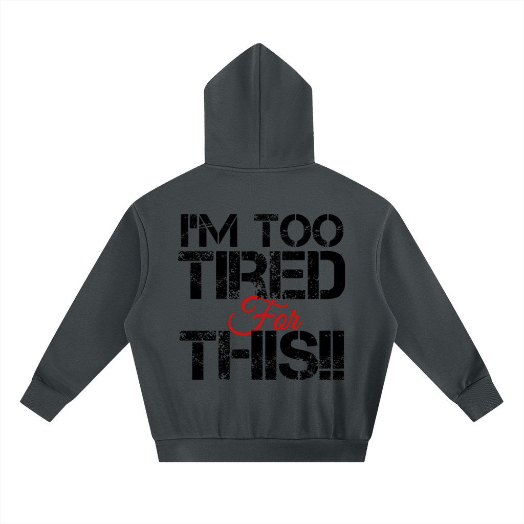Hoodie,Boxy,Heavyweight 