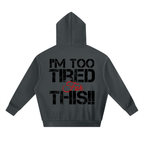 Hoodie,Boxy,Heavyweight 