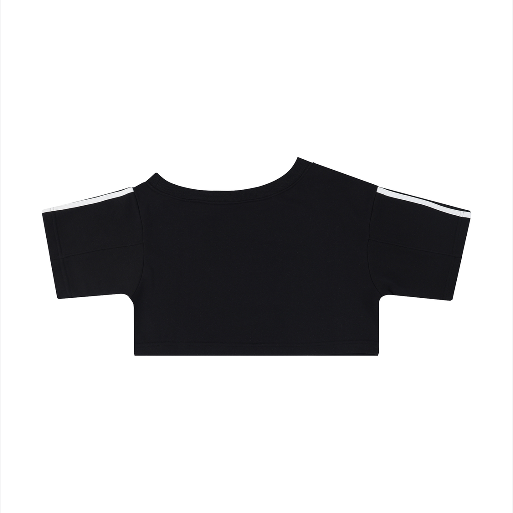 Off the shoulder crop Tee,Women