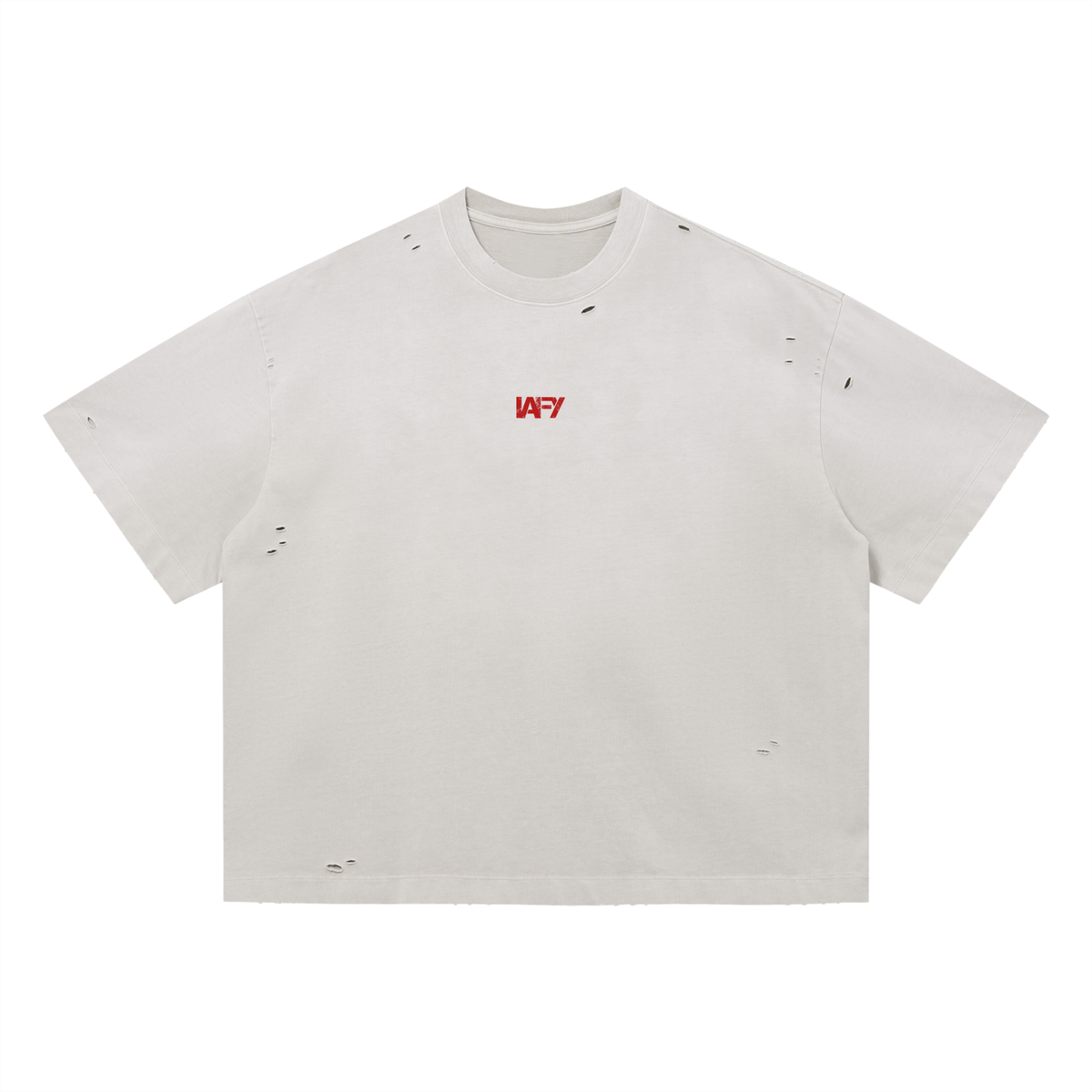 Vintage Washed Distressed Boxy Oversized T-Shirt
