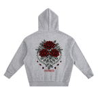 Roses - Essential Heavyweight Boxy Fleece Hoodie