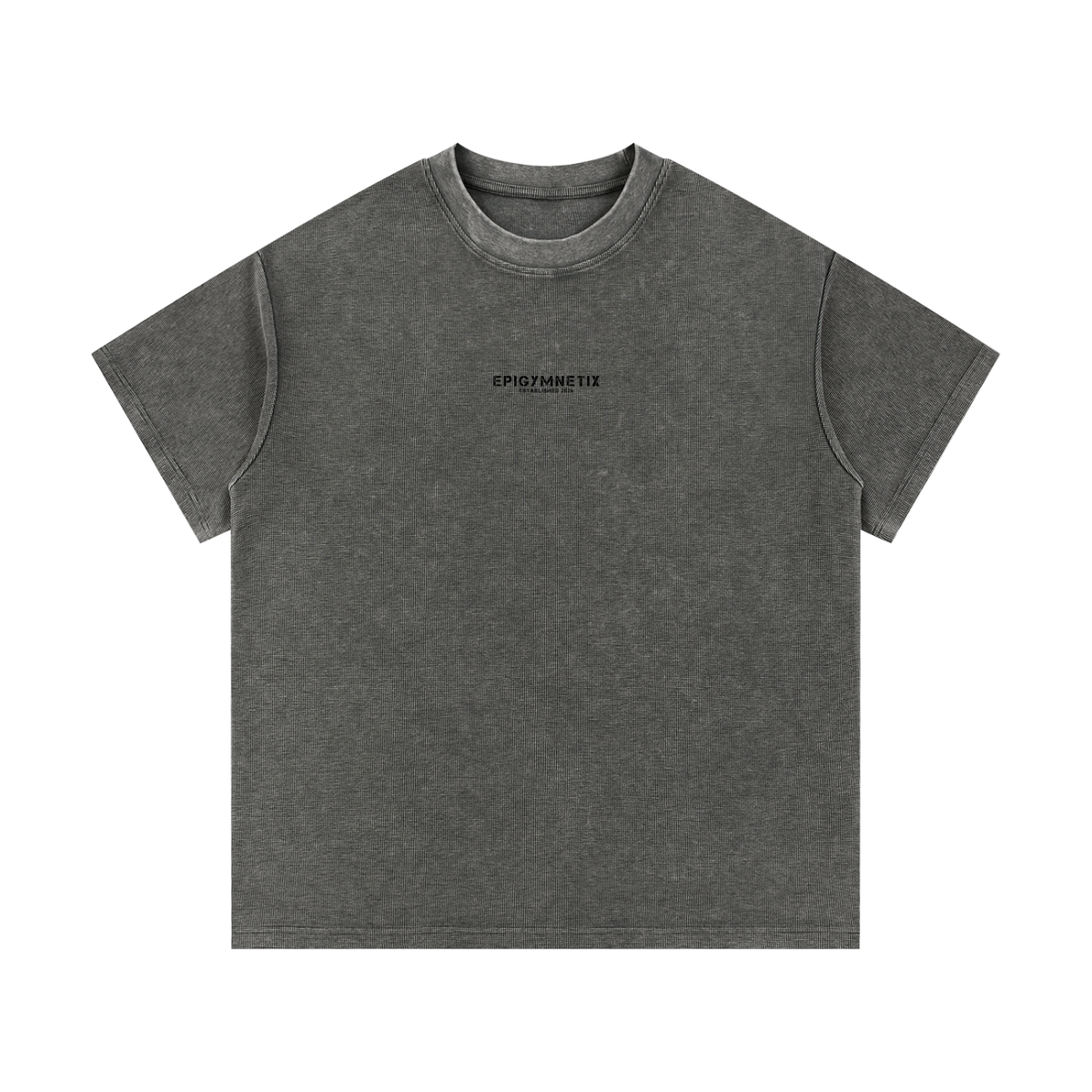 EpigymnetiX - Mineral Wash Waffle Knit T-Shirt