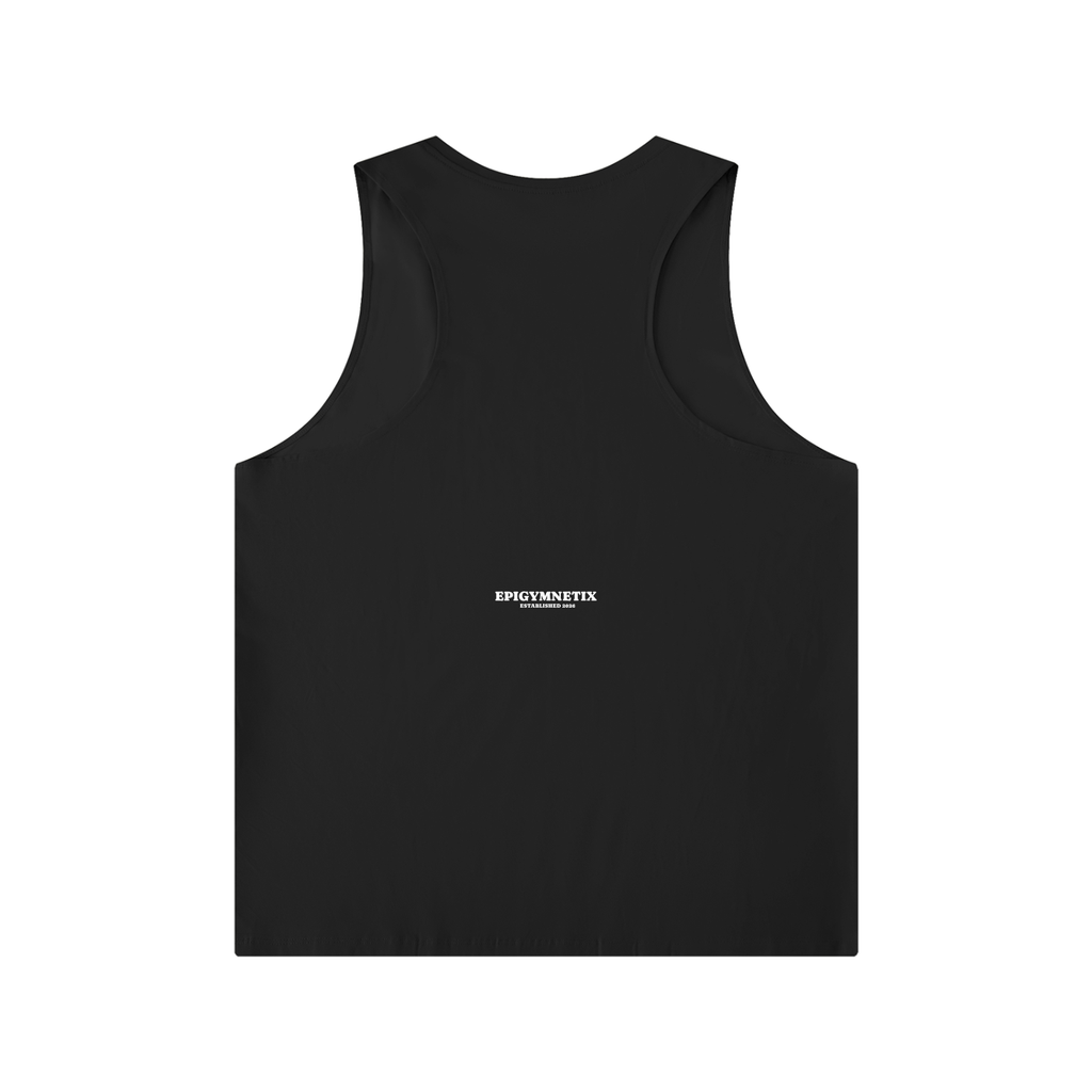 Never Finished - Men's Solid Color Crewneck Tank Top