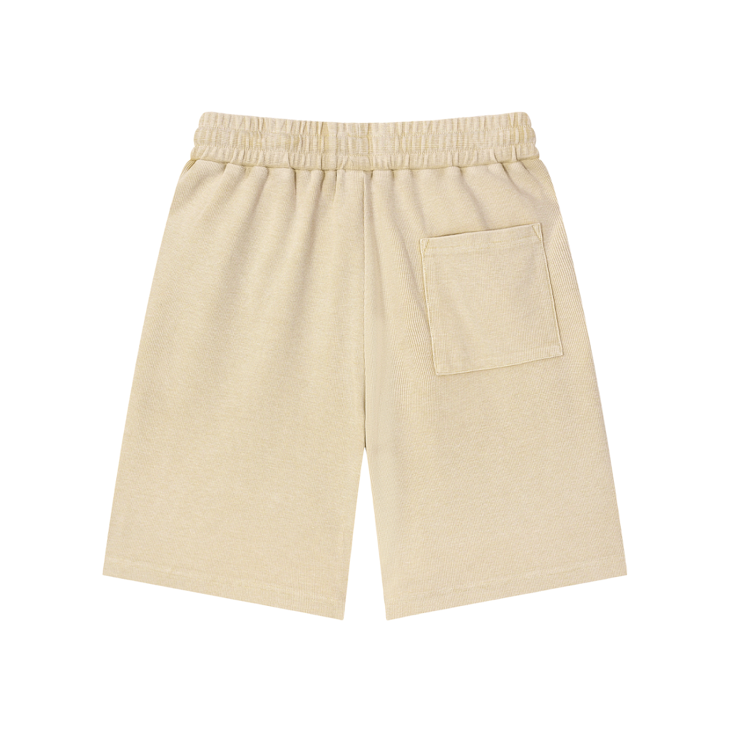 EpigymnetiX - Mineral Wash Waffle Knit Shorts