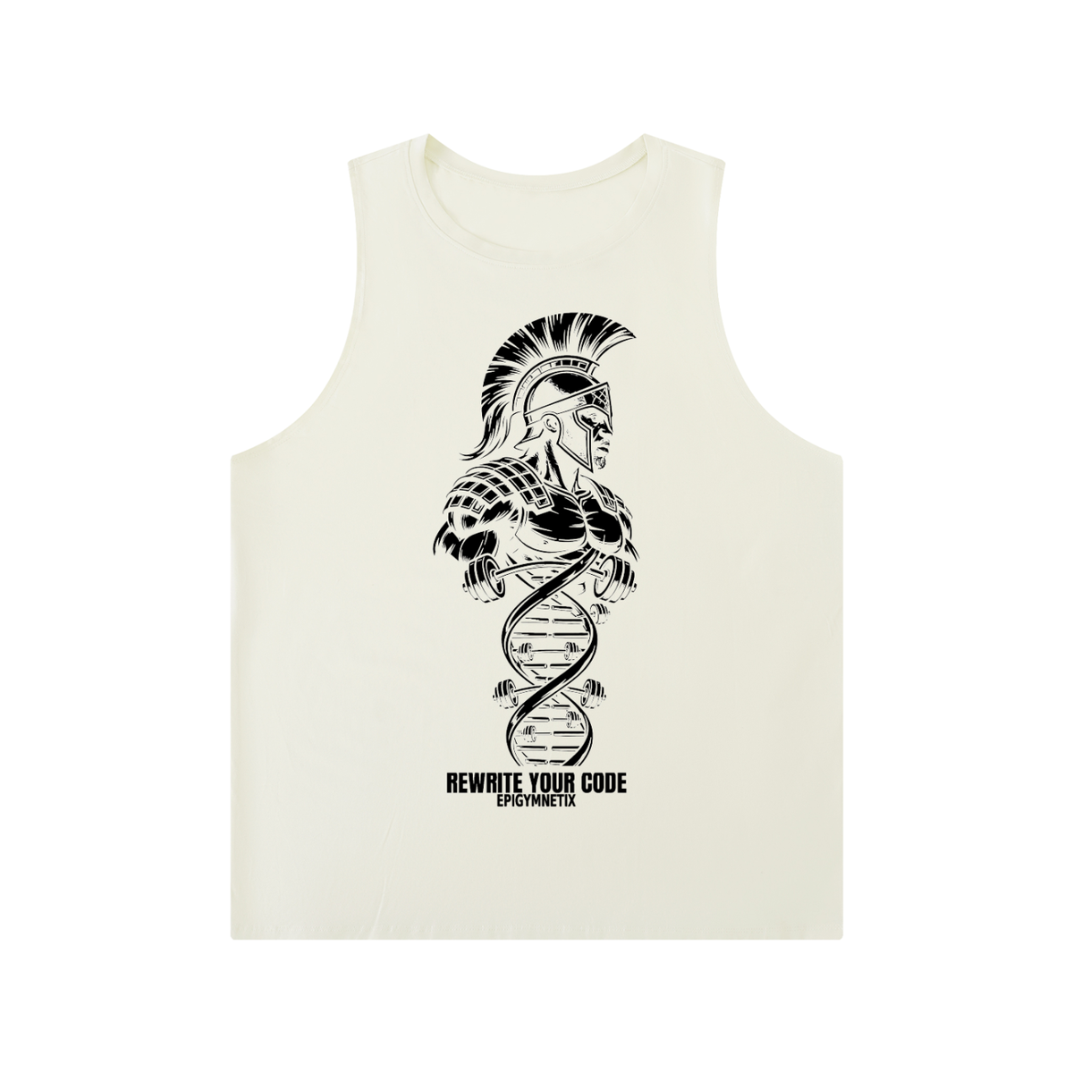 Warrior - Men's Solid Color Crewneck Tank Top
