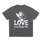 LOVE YOU ALL MY LIFE - Sorona Quick-Dry Cooling T-Shirt