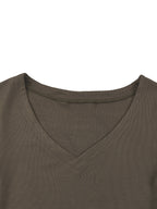 Tencel Slim Fit V-Neck T-Shirt