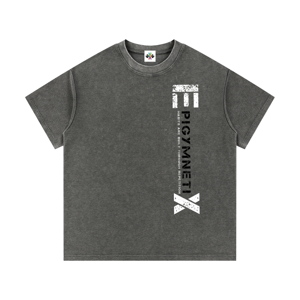 Waffle knit,T shirt
