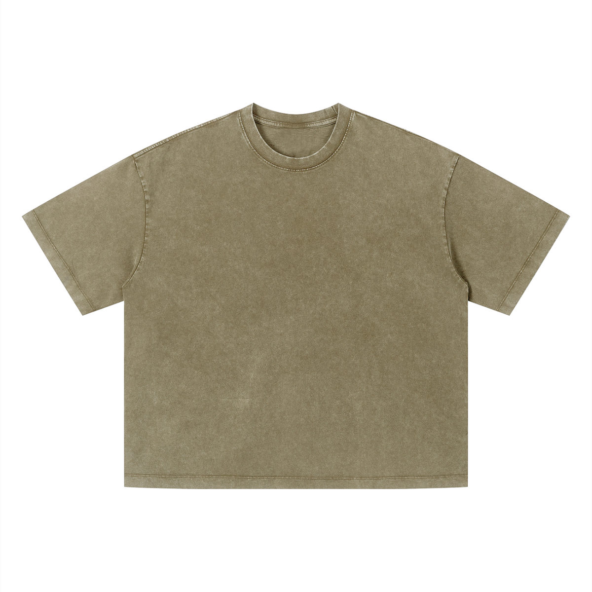 Love you all my life (Boxy Fit) - Unisex Vintage Wash Boxy T-Shirt