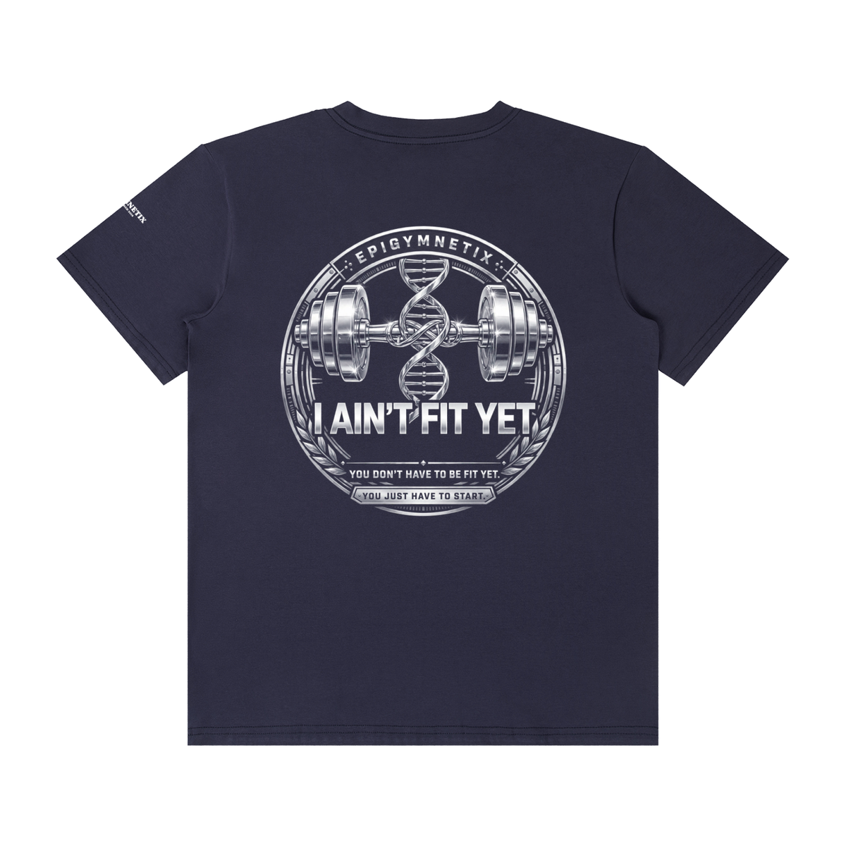 Never Finished - Unisex Classic Crew Neck Cotton T-Shirt