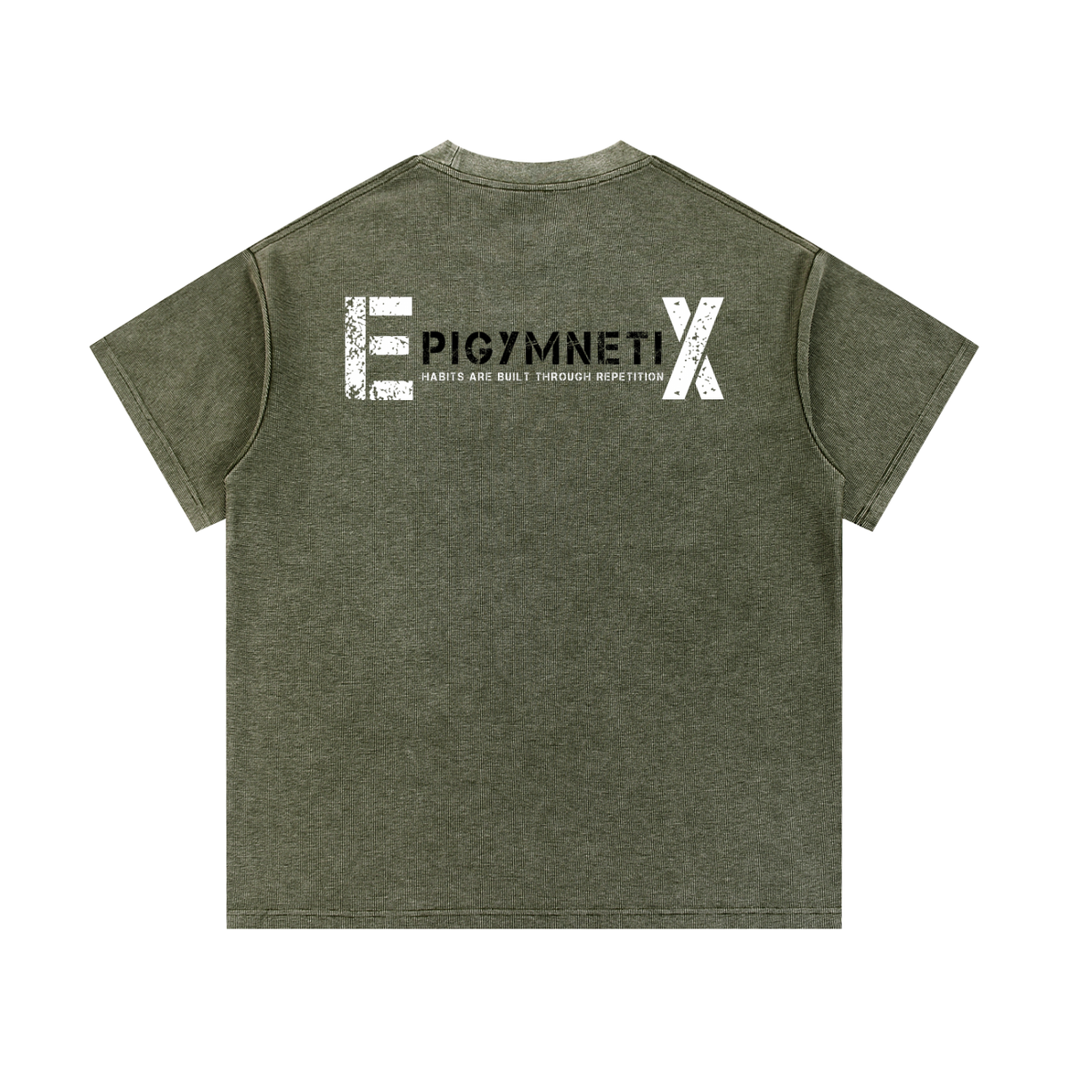 EpigymnetiX - Mineral Wash Waffle Knit T-Shirt