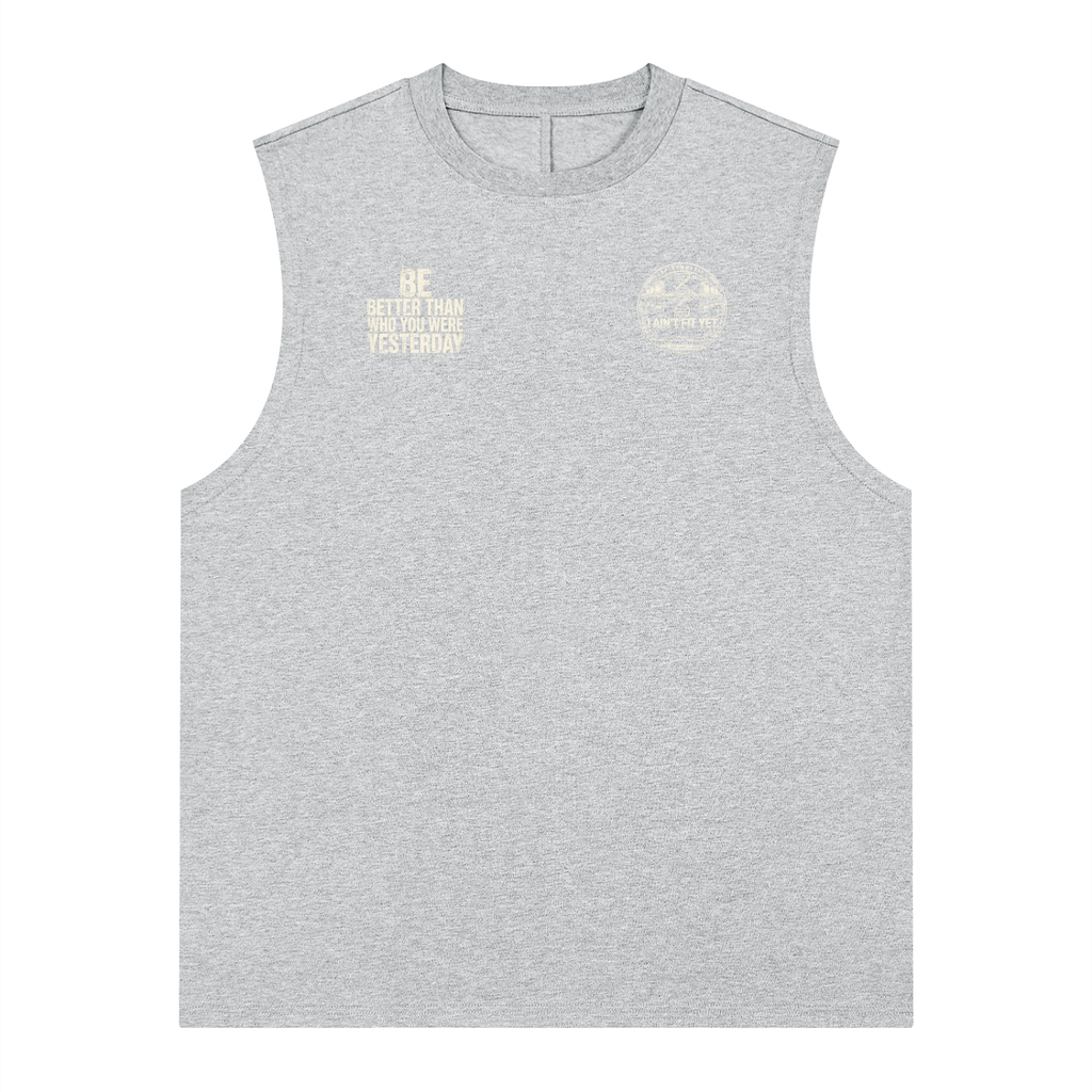 Be better than who you were yesterday - Men's Quick Dry Tank Top